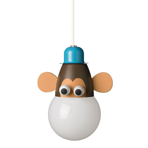 Philips - Lámpara colgante para niño-Philips-MONKEY - Suspension Singe Ø15,5cm | Lustre et plaf